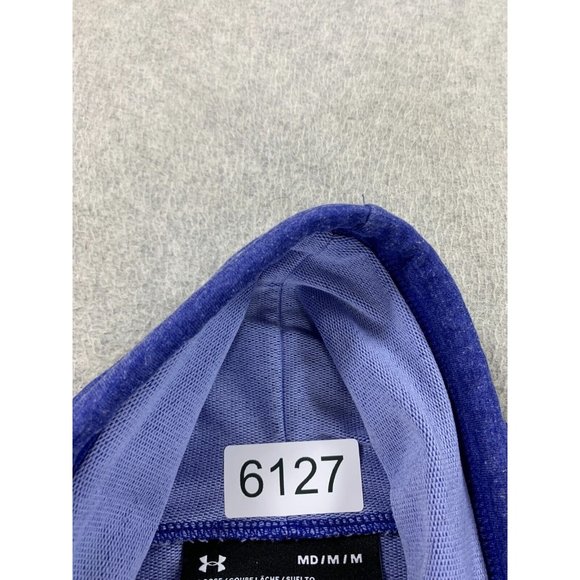 Under Armour Loose Fit Cowl Neck Pullover Sweatshirt‎ (Women's Medium) Blue - Picture 11 of 11